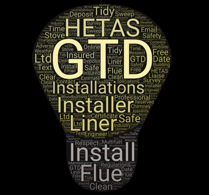 Contact GTD Installations for a wood burner installation